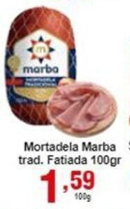 Rossi Supermercado Mortadela Marba Trad. Fatiada 100g oferta