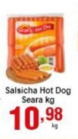 Rossi Supermercado Salsicha Hot Dog Seara 1kg oferta