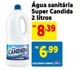 Mercado Extra Água sanitária Super Candida oferta