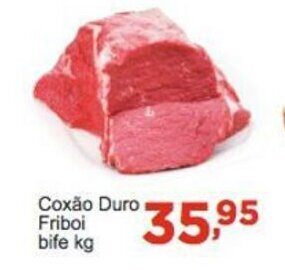Rossi Supermercado Coxao Duro Friboi Bife 1kg oferta