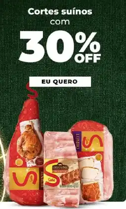 Pão de Açúcar Cortes suínos oferta