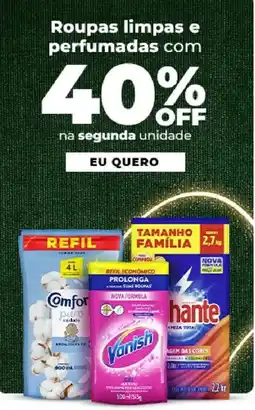 Pão de Açúcar Roupas limpas e perfumadas com oferta