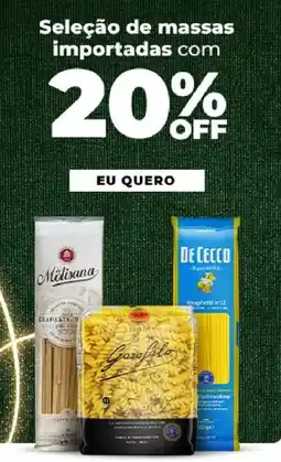 Pão de Açúcar Seleção de massas importadas com oferta