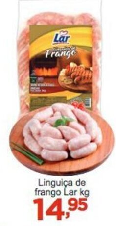 Rossi Supermercado Linguica de Frango Lar 1kg oferta