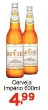Rossi Supermercado Cerveja Imperio 600ml oferta