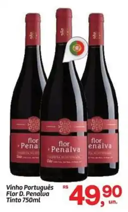 Fort Atacadista Vinho Português Flor D. Penalua Tinto oferta