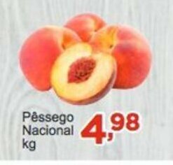 Rossi Supermercado Pessego Nacional 1kg oferta