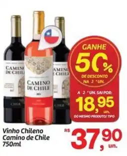 Fort Atacadista Vinho Chileno Camino de Chile oferta