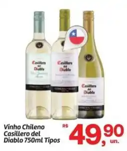 Fort Atacadista Vinho Chileno Casillero del Diablo Tipos oferta