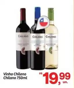 Fort Atacadista Vinho Chileno Chilano oferta