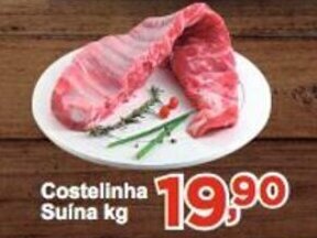 Rossi Supermercado Costelinha Suina 1kg oferta