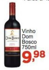 Rossi Supermercado Vinho Dom Bosco 750ml oferta