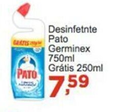 Desinfetante Pato Germinex 750ml Gratis 250ml