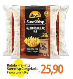 Atacadão Batata Pré-Frita Surecrisp Congelada Pacote oferta