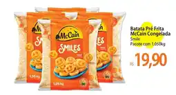 Atacadão Batata Pré Frita McCain Congelada Smile oferta
