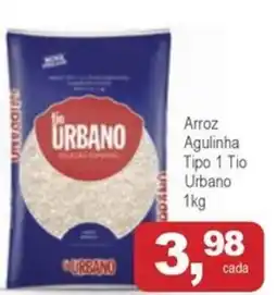 Mineirão Atacarejo Arroz Agulinha Tipo 1 Tio Urbano oferta