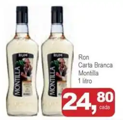 Mineirão Atacarejo Ron Carta Branca Montilla oferta