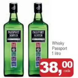 Mineirão Atacarejo Whisky Passport oferta
