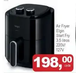 Mineirão Atacarejo Air Fryer Elgin Start Fry 220V/ 127V oferta