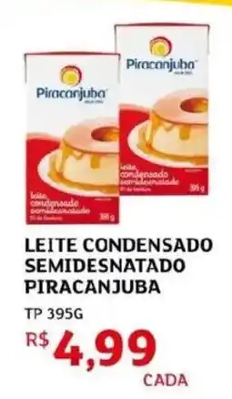 Assaí Atacadista Leite condensado semidesnatado piracanjuba oferta