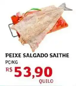 Assaí Atacadista Peixe salgado saithe oferta