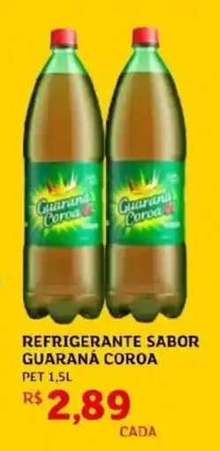 Assaí Atacadista Refrigerante sabor guaraná coroa oferta