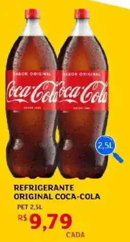 Assaí Atacadista Refrigerante original coca-cola pet oferta