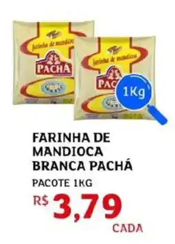 Assaí Atacadista Farinha de mandioca branca pachá oferta