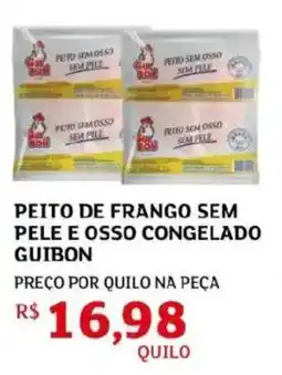 Assaí Atacadista Peito de frango sem pele e osso congelado guibon oferta