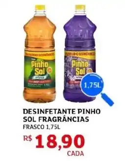 Assaí Atacadista Desinfetante pinho sol fragrâncias oferta