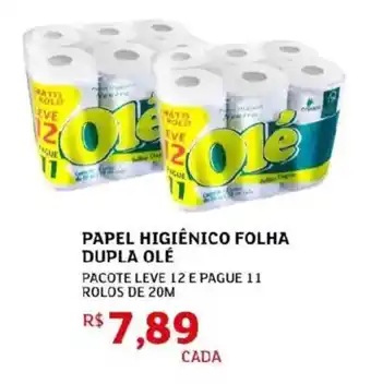 Assaí Atacadista Papel higiênico folha dupla olé oferta