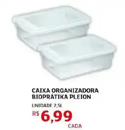 Assaí Atacadista Caixa organizadora biopratika pleion oferta