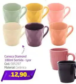 Preçolândia Caneca Diamond Sortida - Lyor oferta