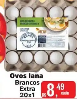 Supermercados Mateus Ovos lana Brancos Extra oferta