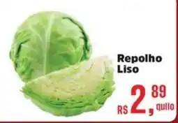 Supermercados Mateus Repolho Liso oferta