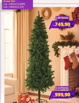 Preçolândia Árvore Slim 1,80 Metros oferta