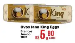 Supermercados Mateus Ovos lana King Eggs oferta