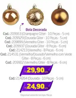 Preçolândia Bola Decorada oferta