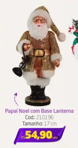 Preçolândia Papai Noel com Base Lanterna oferta