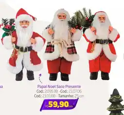 Preçolândia Papai Noel Saco Presente oferta