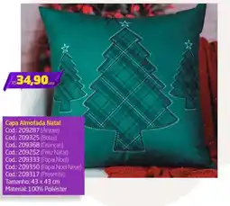 Preçolândia Capa Almofada Natal oferta