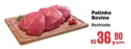 Supermercados Mateus Patinho Bovino Resfriado oferta