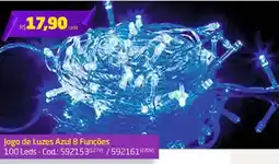Preçolândia Jogo de Luzes Azul 8 Funções oferta