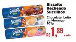 Supermercados Mateus Biscoito Recheado Sucrilhos oferta