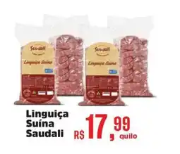 Supermercados Mateus Linguiça Suína Saudali oferta