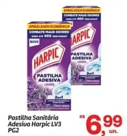 Fort Atacadista Pastilha Sanitária Adesiva Harpic oferta