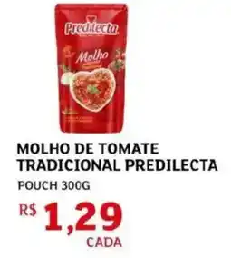 Assaí Atacadista Molho de tomate tradicional predilecta pouch oferta