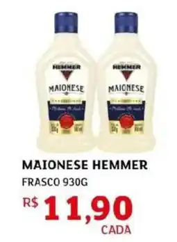 Assaí Atacadista Maionese hemmer frasco oferta