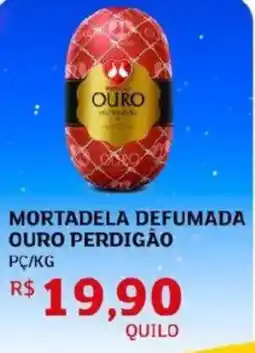 Assaí Atacadista Mortadela defumada ouro perdigão oferta