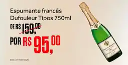 Festval Espumante francês Dufouleur Tipos oferta